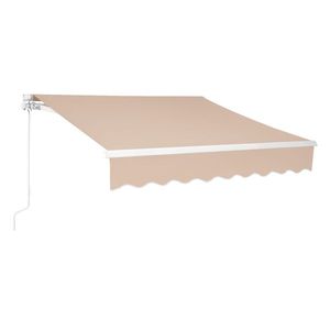 Tenda da Sole Retrattile Color Kaki 249,9 cm P x 297,1 cm L x 149,9 cm A - Categoria Prodotti Tende da Sole - Product Image 1