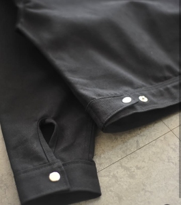 Custom Men Black Suede <b>Jacket</b> <b>Gothic</b> Filigree Embroidery Metal Buckle Clasp Closure Street wear Denim <b>Jacket</b> - Product Image 2