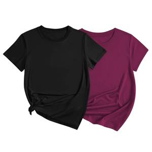Fabricante Directo, Camiseta de Mujer de Alta Calidad con Estampado Moderno y Transpirable, Estilo Casual Urbano, Proveedor Mayorista - Product Image 6