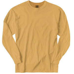 Camiseta de manga larga personalizada para hombre, 270G, 100% algodón, cuello redondo, color sólido, para hombre - Product Image 5