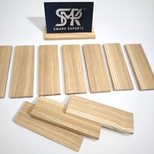 Luxury Natural Ash Wood <b>Knife</b> Handle Scales Premium Hardwood <b>Knife</b> Making Blanks Custom Handle Plates for DIY Crafts - Product Image 5