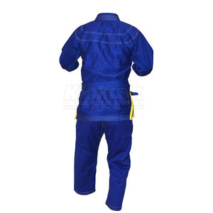 ชุดยูโด BJJ พรีเมียม ผ้าฝ้าย 100% ระบายอากาศได้ดี โลโก้ด้านหน้า สวมใส่สบาย เหมาะสำหรับผู้เริ่มต้นและมืออาชีพ - Product Image 5
