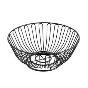 Panier créatif en fer pour fruits et légumes, design ajouré, pour collations de salon, panier en métal durable pour le rangement alimentaire - Product Image 1