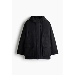 Chaqueta Larga de Invierno para Hombre, Transpirable, Acolchada, Cálida, Gruesa, Tipo Parka, Chaqueta Acolchada, Moderna, Informal, de Color Sólido, Gruesa y Cálida - Product Image 1