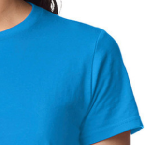 T-shirt Femme Uni à Col Rond et Manches Courtes, 100% Coton Jersey Respirant, Coupe Décontractée, Longueur Standard – Meilleures Ventes 2026 - Product Image 5