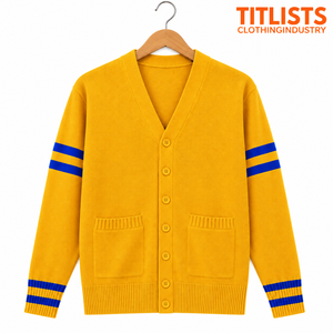 Pulls longs de haute qualité à col en V pour les sororités, les fraternités, les écoles, les collèges et les universités, unisexe - Product Image 1