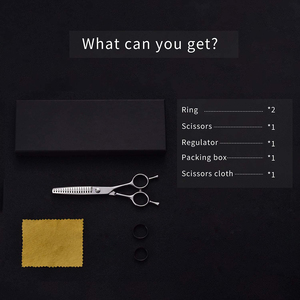 Tijeras de entresacar de acero inoxidable para peluquería profesional, herramienta de corte de pelo, tijeras de entresacar de 30 dientes para peluquería. - Product Image 5