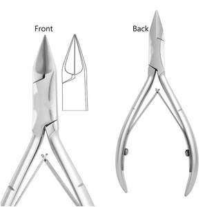 Coupe-ongles incarnés 2026 en acier inoxydable METAL MED CORPORATION – Instrument de podologie de luxe à large ouverture, personnalisé - Product Image 5