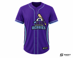 เสื้อเบสบอลผู้ชาย SINEWY SPORTS ไซส์ใหญ่ แขนสั้น ปักลาย พิมพ์ลาย ระบายเหงื่อได้ดี ปรับแต่งได้ตามต้องการ - Product Image 1