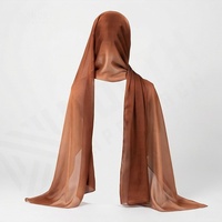 Voiles Hijab Imprimés en Modal Pur Luxueux, Couleur Ombrée Personnalisée, Foulard Doux Premium Tendance, Écharpes Musulmanes 180x70cm – Le Meilleur Choix