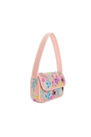Sac à main brodé à la main avec des perles de rocaille, design de créateur, luxe, tendance, pour les fêtes, les mariages