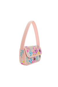 Bolso de Hombro Bordado con Cuentas de Semillas, Diseño Artesanal, de Lujo, Moderno, para Fiesta o Boda - Product Image 3