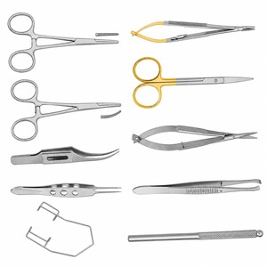 Ensemble d'instruments ophtalmiques vétérinaires PENTAX SURGICAL pour la chirurgie oculaire animale, 10 pièces, outils chirurgicaux en acier inoxydable, certifiés CE - Product Image 3