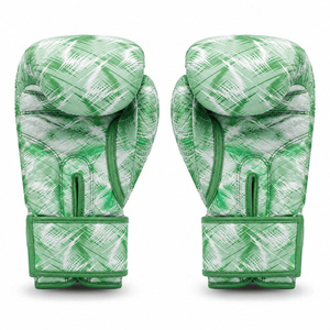 Gants de boxe sur mesure en cuir PU et cuir de vachette, prix de gros RTS, options de logo personnalisé, gants de sparring AS-BG-4800 - Product Image 3