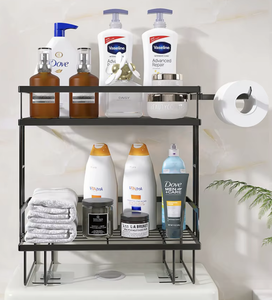 Étagère de rangement pour salle de bain en acier inoxydable, à poser au-dessus des toilettes, OEM/ODM Vietnam - Product Image 1