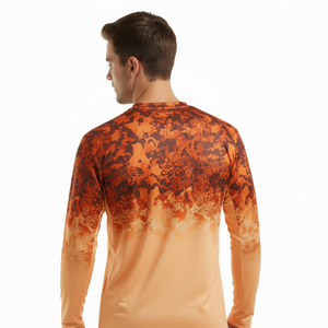 Chemise de pêche pour homme personnalisée, nouvelle collection, sublimation, UPF50, respirante, antibactérienne, séchage rapide, légère, recyclée, manches longues - Product Image 2