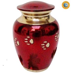 Urna Funeraria Ecológica para Mascotas con Huellas de Patas, Diseño Personalizable para Uso Conmemorativo por Linea Exports Inc - Product Image 2