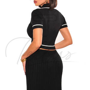 Top Corto para Mujer, Ropa Deportiva de Verano, 100% Algodón, Tejido de Lona Transpirable, Logotipo y Color Personalizables, Estilo Formal - Product Image 3