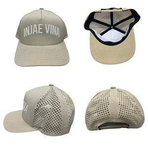 Custom Logo Baseball <b>Cap</b> 5 Panel Letter Embroidered Mesh Casual Adult Sports <b>Cap</b> Wholesale Letter Beige - Product Image 2