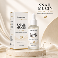 Fabrication sur Contrat de Sérum Visage à la Mucine d'Escargot, OEM ODM, Marque Privée, Fournisseur Cosmétique en Gros