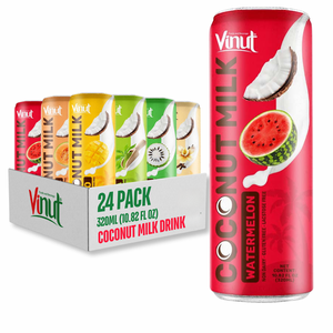 เครื่องดื่มกะทิรสหลากหลายรสชาติมีบริการ OEM โรงงานตัวอย่างและดีไซน์ฟรี ISO BRC Kosher halal fssc CERT - Product Image 1