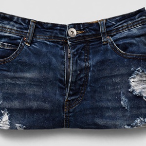 Men's Straight Leg Denim Jeans Regular Fit Midweight Stonewashed Cotton Casual Autumn Wear - Product Image 5