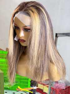 วิกผมมนุษย์เวียดนามแบบหนาสองชั้นวิกผมมนุษย์หนาแน่น180 HD ลูกไม้ปิดวิกผมมนุษย์วิกผม SDD สำหรับผู้หญิง - Product Image 6