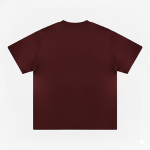 Nouveau T-shirt de marque de mode urbaine, imprimé numérique délavé et vieilli, coupe ample à manches courtes et T-shirt épais - Product Image 6