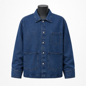 Dernière conception, vente en gros à prix abordable, veste en jean fantaisie pour homme, 100% coton, vintage, respirante, courte, entièrement personnalisable - Product Image 1