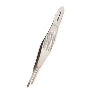 Pinza Quirúrgica de Tejido Marrón de Calidad Premium, Instrumento Médico de Acero Inoxidable con Mandíbula Fina Serrada de 5 1/2 Pulgadas (140 mm) - Product Image 6