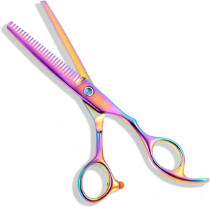 กรรไกรซอยผมยอดนิยม หลายสี เงางาม สำหรับดูแลเส้นผมส่วนบุคคล 28 ฟัน จาก Gervet - Product Image 1