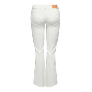 Pantalones Acampanados de Cintura Alta para Mujer 2026, Vaqueros Blancos de Marca con Efecto Campana, Elásticos, Técnica Lavada, Tallas Grandes, Bolsillos Sexys - Product Image 4