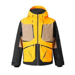 Winter Windproof Ski <b>Jacket</b> for Men with Custom Design and Advanced Waterproof Protection for Outdoor Snow Sports Hiking - Product Image 1