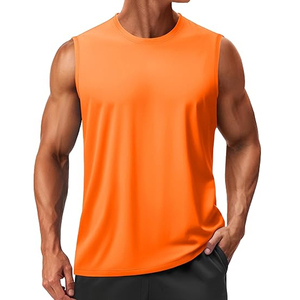 New Arrival Sports <b>Singlet</b> <b>Men</b> Running Tank Top Lightweight High Quality Fabric Training Top High Performance Tank Top <b>for</b> <b>Men</b> - Product Image 1