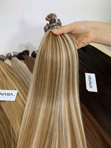 Extensiones de Cabello Humano Virgen I-Tip de Alta Calidad, 100g, 28 Pulgadas, Liso Natural con Super Double Drawn, Precio al por Mayor - Product Image 6