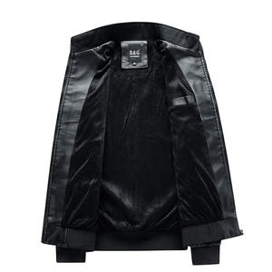 Veste de motard en cuir d'agneau véritable pour homme de qualité supérieure, imperméable, respirante, classique, marron, coupe ajustée - Product Image 4
