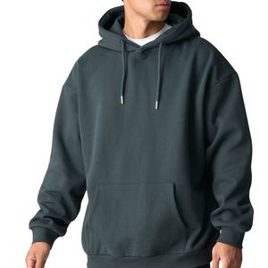 Sweat à capuche en molleton personnalisé pour homme, coupe décontractée, style streetwear, haut à capuche décontracté, vente en gros, fabricant OEM ODM - Product Image 5