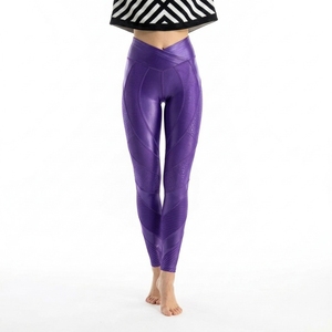 Wholesale womens <b>pole</b> fitness leggings featuring comfortable fabric modern cuts and custom colors for dancewear - Product Image 1