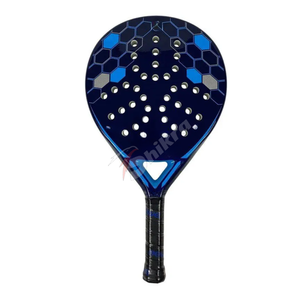 Raqueta de Pádel/Tenis Playa Personalizable de Fibra de Carbono – Pala Profesional para Deportes al Aire Libre con Empuñadura de EVA y Superficie de Nailon Resistente - Product Image 1