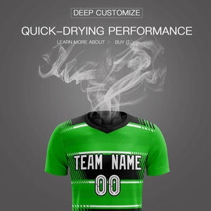 Custom Sublimation Soccer Uniform Set Breathable Football Jersey Kits Personalized Team Training Sportswear for Men and Kids - Product Image 3