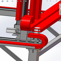 Robot à portique à mouvement linéaire XYZ CNC, robot cartésien