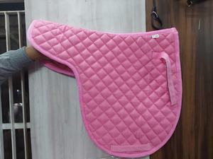 Luxe 100gsm usine cuir cheval selle Pad Polo mousse remplissage vert clair Dressage Style occidental tissu doublure pour l'équitation - Product Image 3