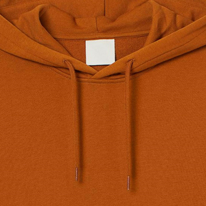 เสื้อฮู้ดดี้ผู้ชาย คุณภาพสูง สกรีนโลโก้ได้ 100% ผ้าฝ้ายเนื้อหนา สีพื้น ย้อมสี สำหรับฤดูใบไม้ร่วง ทรงโอเวอร์ไซส์ ไซส์ใหญ่พิเศษ สำหรับผู้ชาย - Product Image 2
