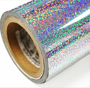 Wholesale Decorative Iridescent Holographic Film <b>Sheet</b> for Arts Crafts Packaging & Branding High Gloss Durable Flexible Material - Product Image 2