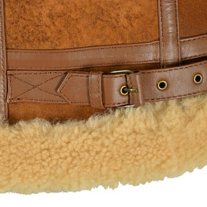 <b>Men's</b> Winter Real Sheepskin <b>Shearling</b> Fur <b>Jacket</b>/Real Brown Sheepskin Winter <b>Jacket</b> Brown/Latest Sheepskin Fur <b>Jacket</b> for <b>Men</b> - Product Image 6