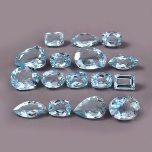 พลอยบุษราคัมสีฟ้าที่ผ่านการรับรองจาก IGI สำหรับการทำเครื่องประดับและการทำหัตถกรรมในปริมาณมาก - Product Image 1