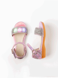 Sandalias LED Estilo Coreano OZKIZ para Niñas de 2 a 7 Años, Zapatos de Moda Infantiles al por Mayor para Verano - Product Image 1