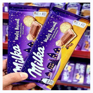 Chocolate con leche Milka, dulce y delicioso, disponible en todos los sabores, 100g, en venta. - Product Image 6