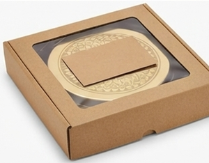 Étagère à épices artisanale ronde en métal doré avec 7 compartiments pour le rangement de cuisine et la présentation de la vaisselle - Product Image 6