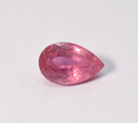 Saphir rose cultivé en laboratoire, pierre précieuse en forme de poire pour la fabrication de bijoux, 20x13 mm, 16,90 ct